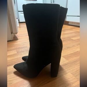 Black Heel Booties